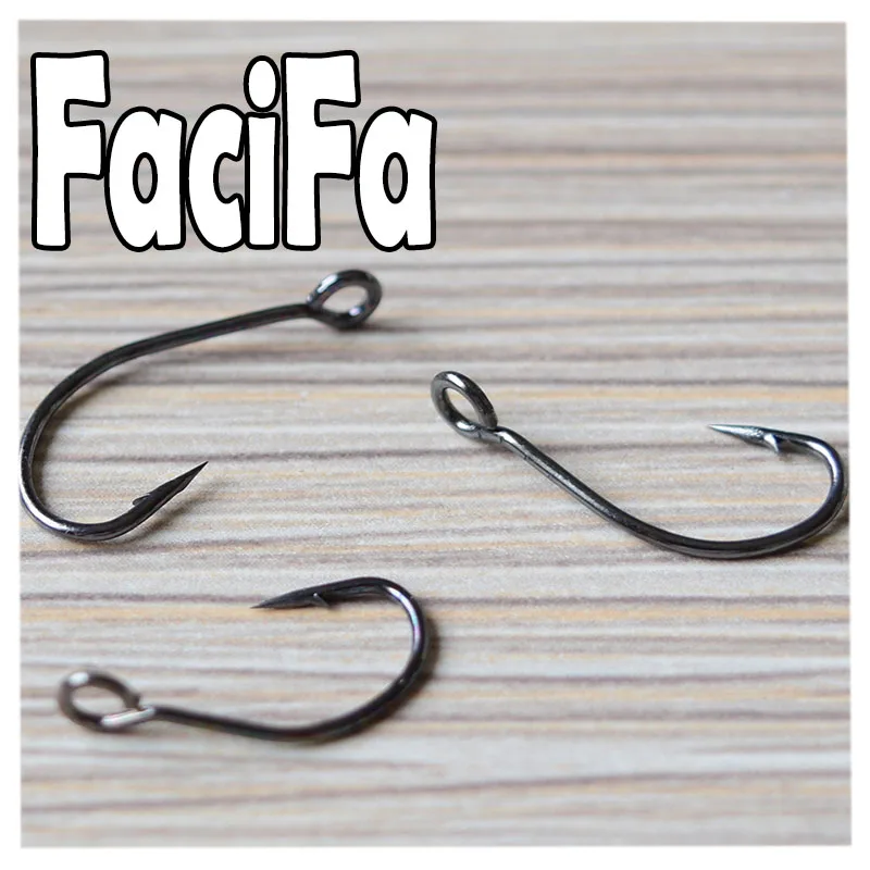 20 pcs Big Hole fishing hook Crank Barbed fishhook tackle fish single Hook | Спорт и развлечения
