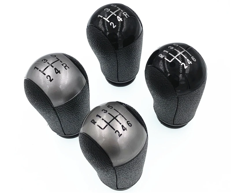 Бесплатная доставка 5 или 6 скоростей черная Серебристая автомобильная ручка