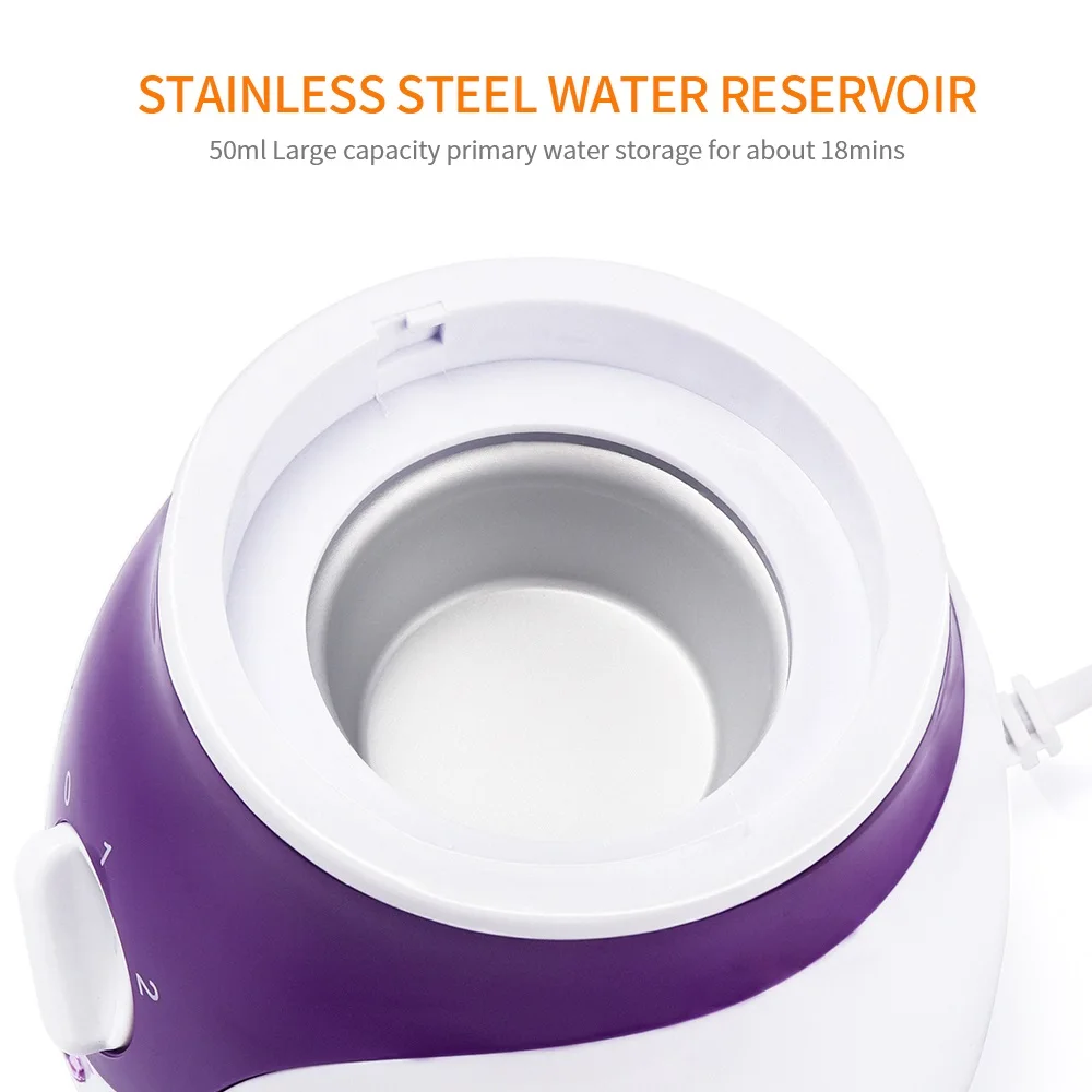 50ML Facial Heating Sprayer Face Nose Steamer Humidifier Skin Moisturizing Pores Cleansing Aromatherapy Sauna Home Beauty Device |