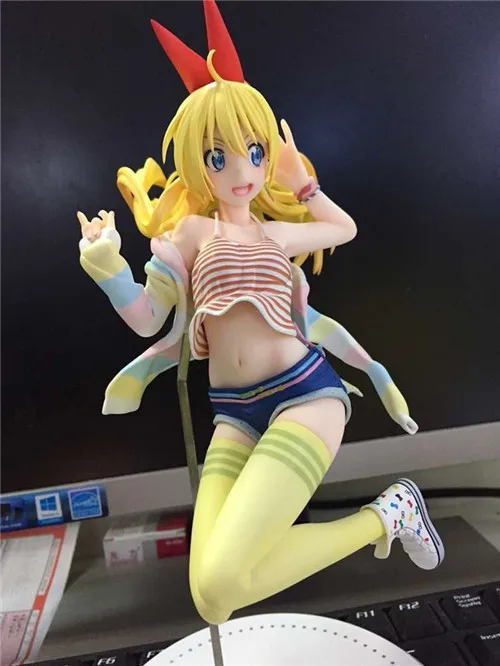 Японское аниме альтер Nisekoi Kirisaki Chitoge экшн-фигурка масштаб 1/8 ПВХ предварительно