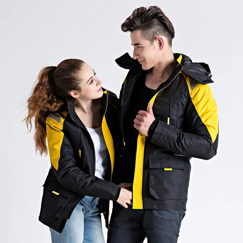 Комплекты одежды для мужчин и женщин светоотражающие куртки брюки ремонта машин