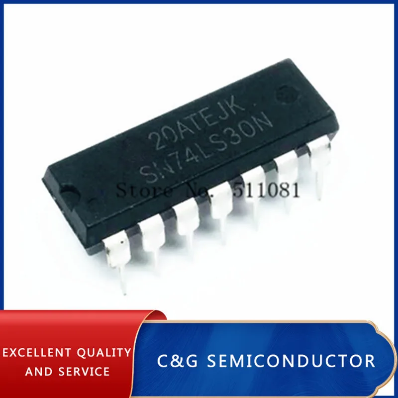 5 шт. 74LS30 SN74LS30N HD74LS30P DIP-14 IC | Электронные компоненты и принадлежности