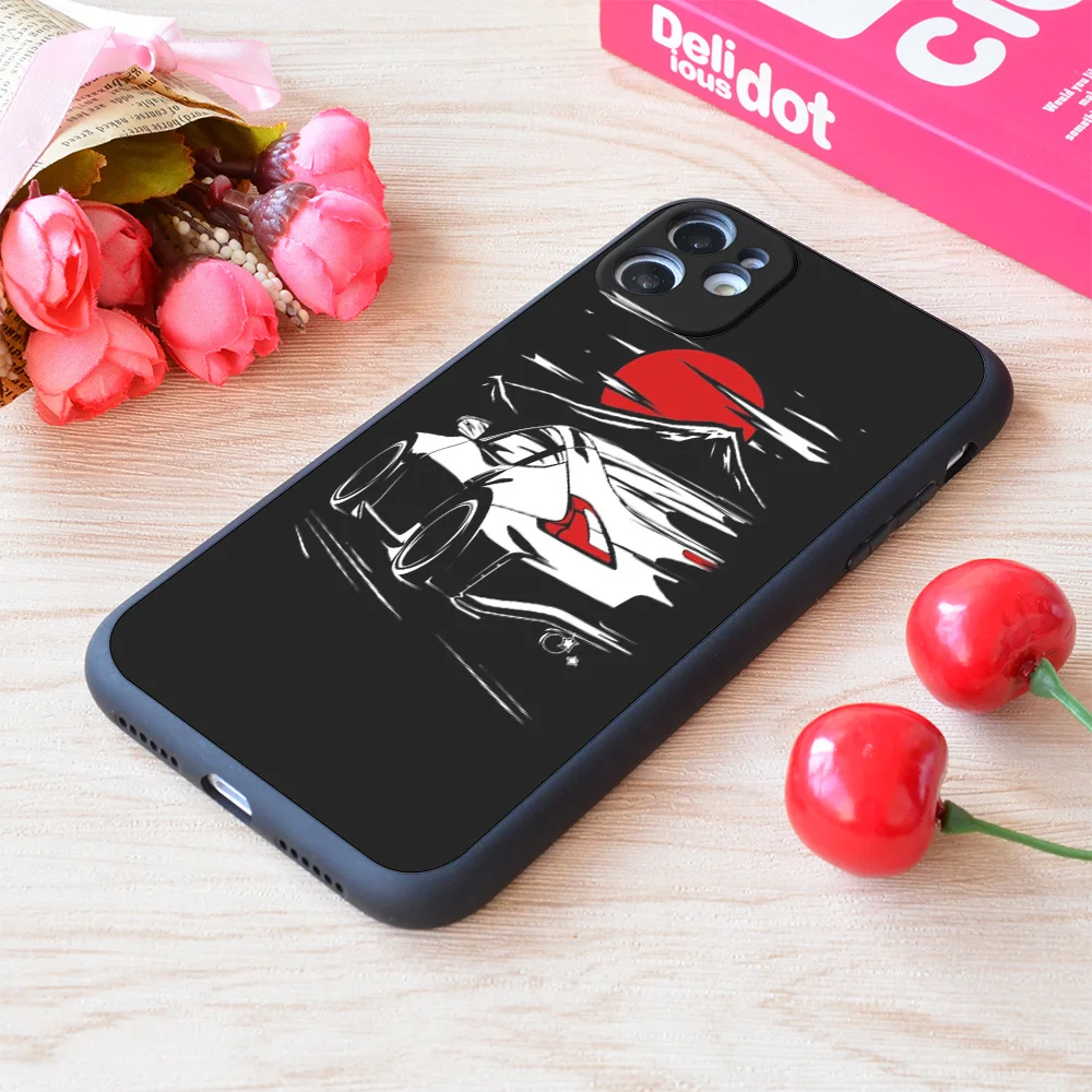 

For iPhone Nissan 370Z Haruna Print Soft Matt Apple iPhone Case