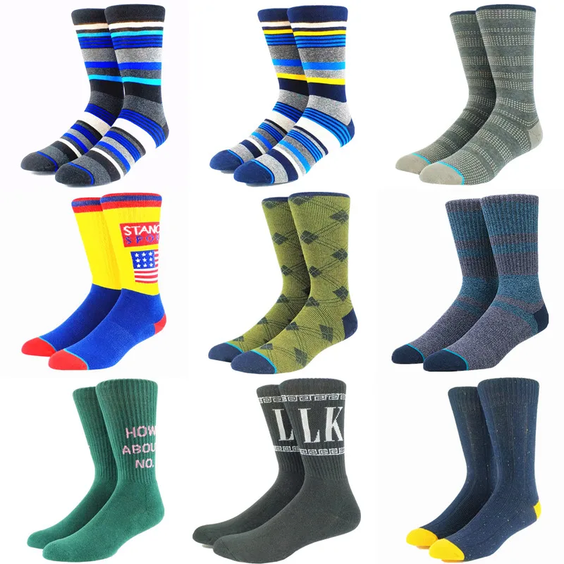 

9 Pairs Mens Casual Socks Pack