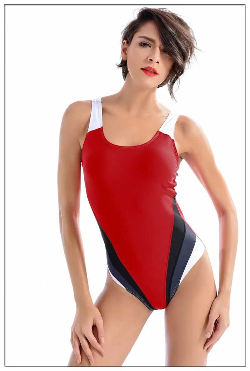 S-5XL размера плюс сдельный купальник женский спортивный сексуальный maillot de bain боди с открытой спиной купальные костюмы