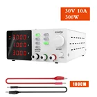 Программируемый источник питания, высокоточный цифровой миниатюрный регулятор мощности, с низким уровнем шума, 30 в, 10 А, 4-значный дисплей