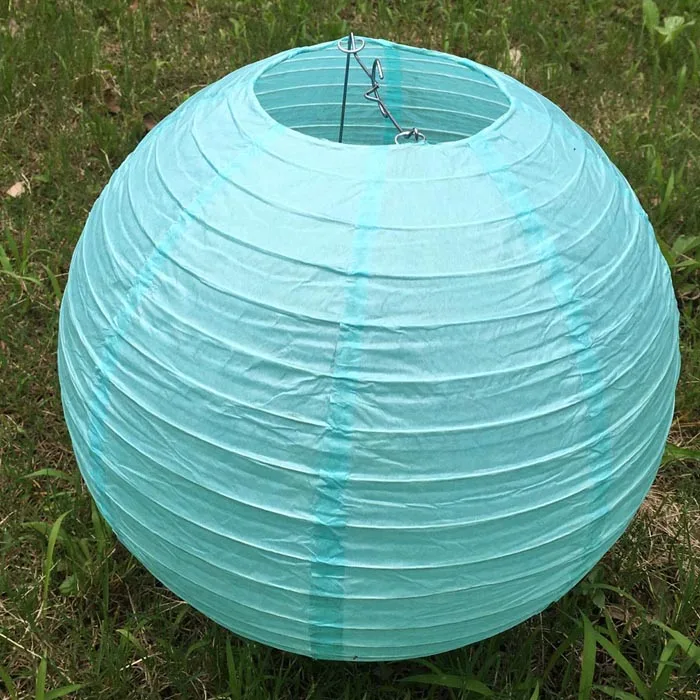 light blue 1 20 шт./лот, 12 дюймов(30 см), китайские бумажные фонарики, разноцветные фонарики, бумажный шар, лампион для украшения свадьбы, дня рождения, вечеринки, Новинка - Цвет: light blue 1