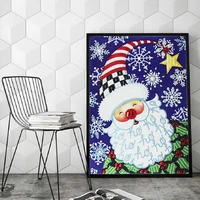 5d diy diamond painting eco cotton special shaped rhinestone embroidery painting christmas decoration painting gift