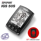 I GPS-порт IGS50S велосипедный компьютер ANT + беспроводной Водонепроницаемый IPX7 дорожный горный велосипед спидометр Bluetooth GPS Cycing одометр карта данных