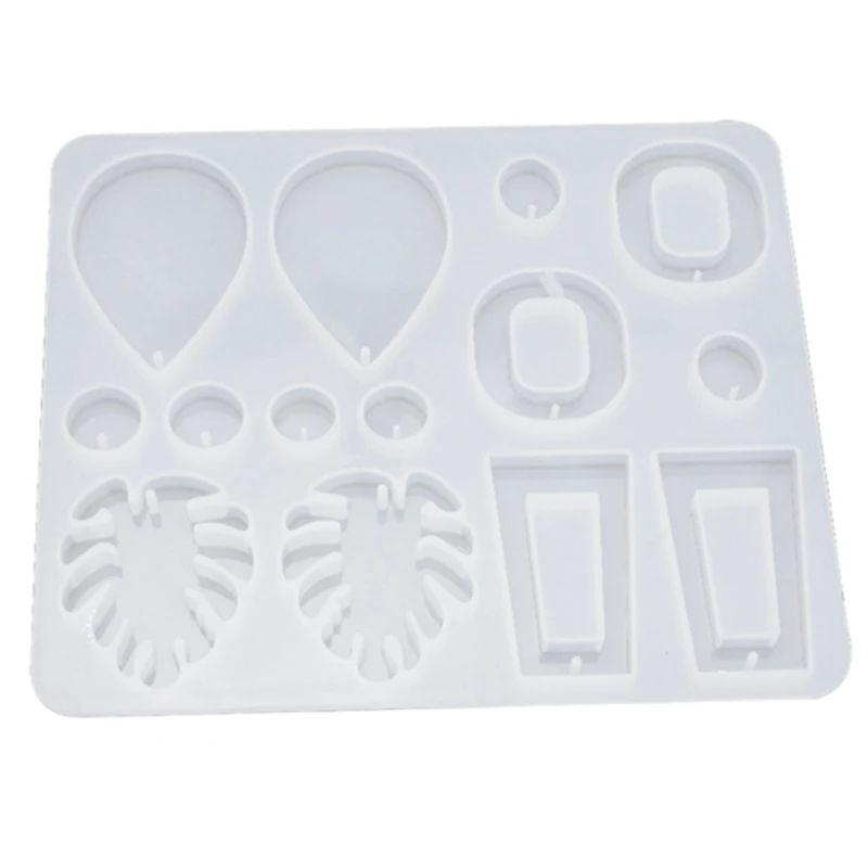 

DIY Earrings Pendant Mold Handmade Dangle Eearrings Silicone Mold for Jewelry Making Tools