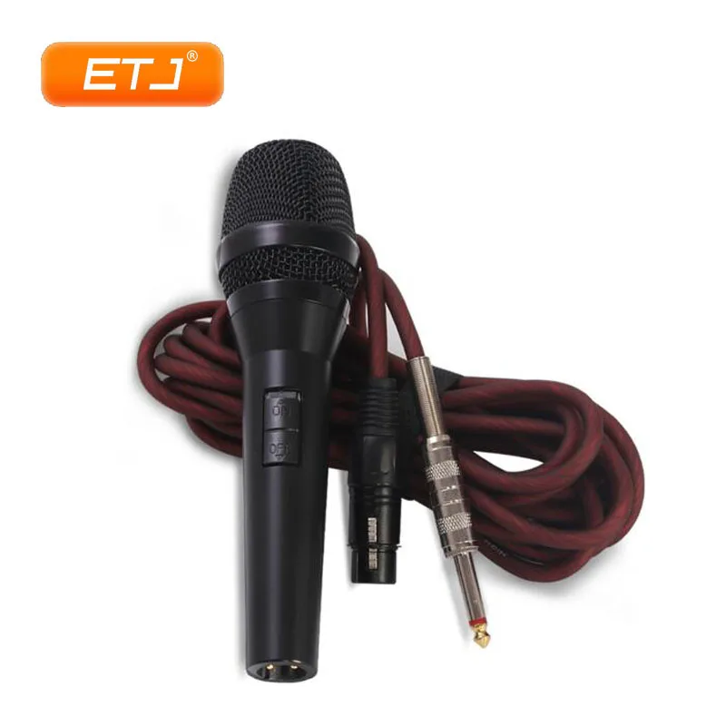 Профессиональный проводной микрофон для караоке Высокочувствительный KTV