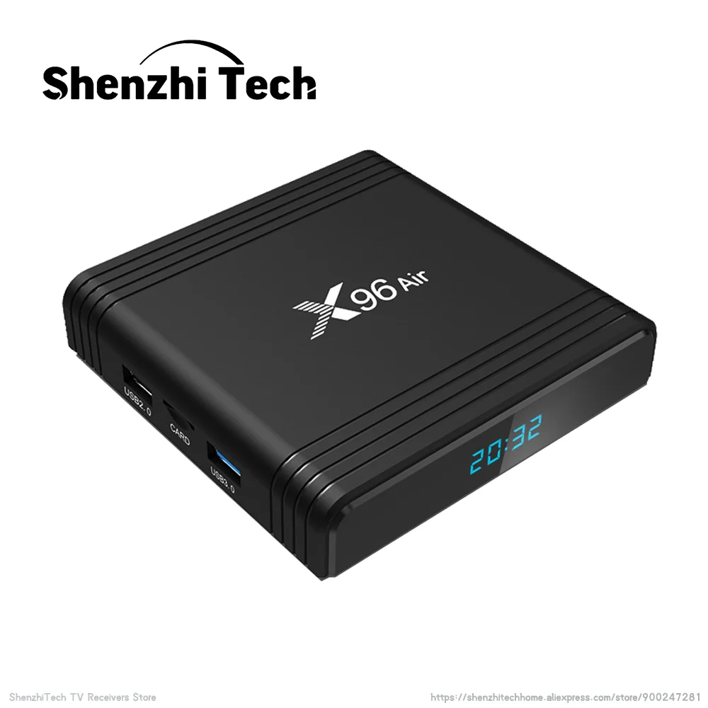 ТВ приставка X96 Air 8K 2021 Android 9 0 четырехъядерный процессор Amlogic S905x3 DDR3 4 Гб ОЗУ 64 ПЗУ