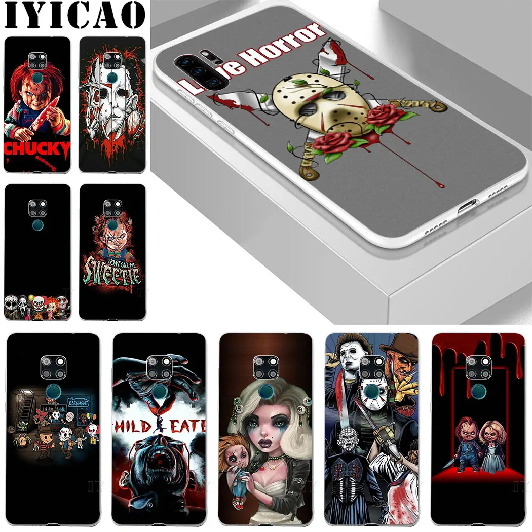 Фильм ужасов икона Чаки Чайлдс для huawei mate 20 10 30 Lite Pro Y9 2019 Y7 Y6 Prime 2018 2017 чехол