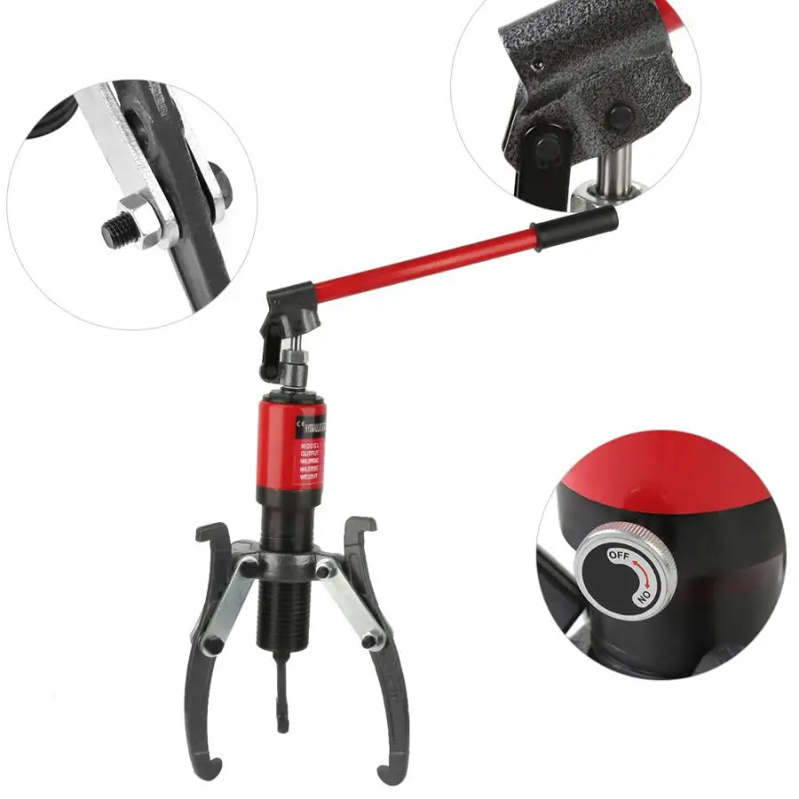 Гидравлический Съемник 10T насосы масляная трубка 3 захвата машина для рисования