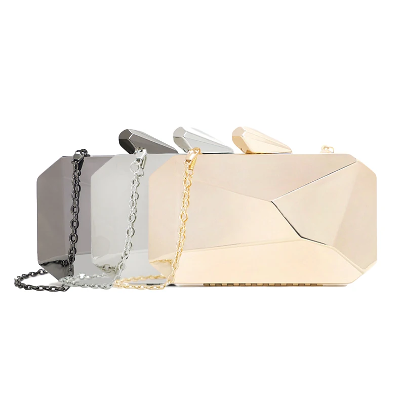 Модная женская сумочка новинка 2020 кросс боди из металлического сплава в форме