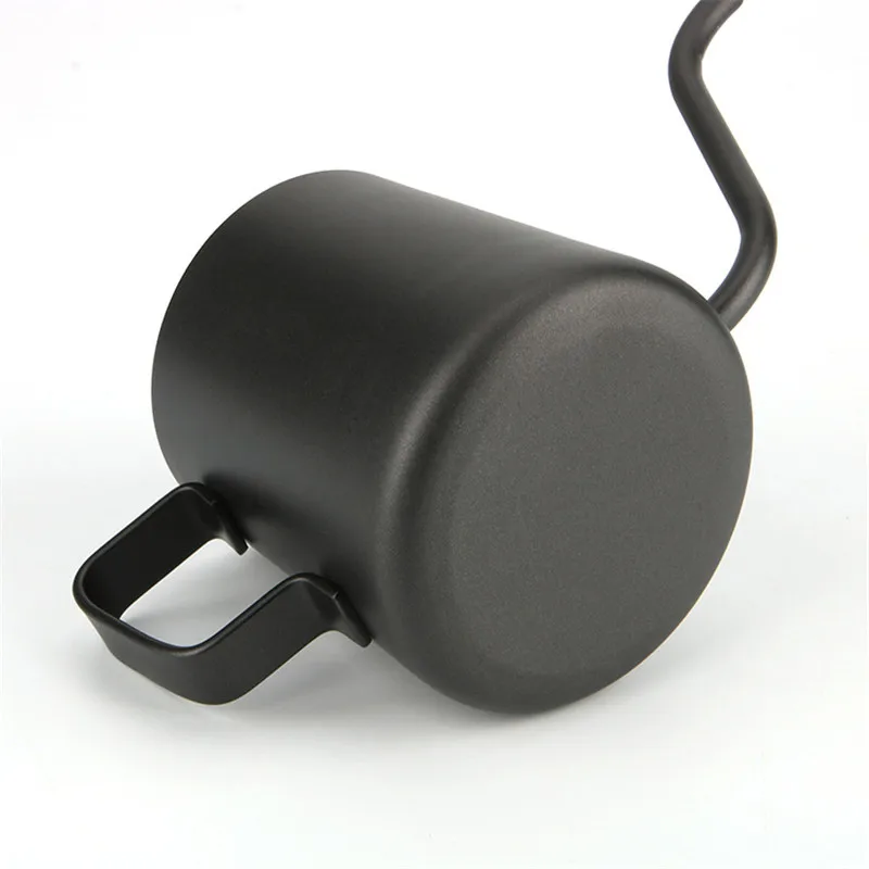 250ml Stainless Steel Mounting Bracket Hand Punch Coffee Pots Drip Gooseneck Spout Long Mouth Teapot Kettle | Дом и сад