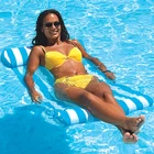 Новый летний надувной плавающий водный гамак, надувной воздушный матрас, плавательный бассейн, пляжные плавающие соты для сна, водные игрушки