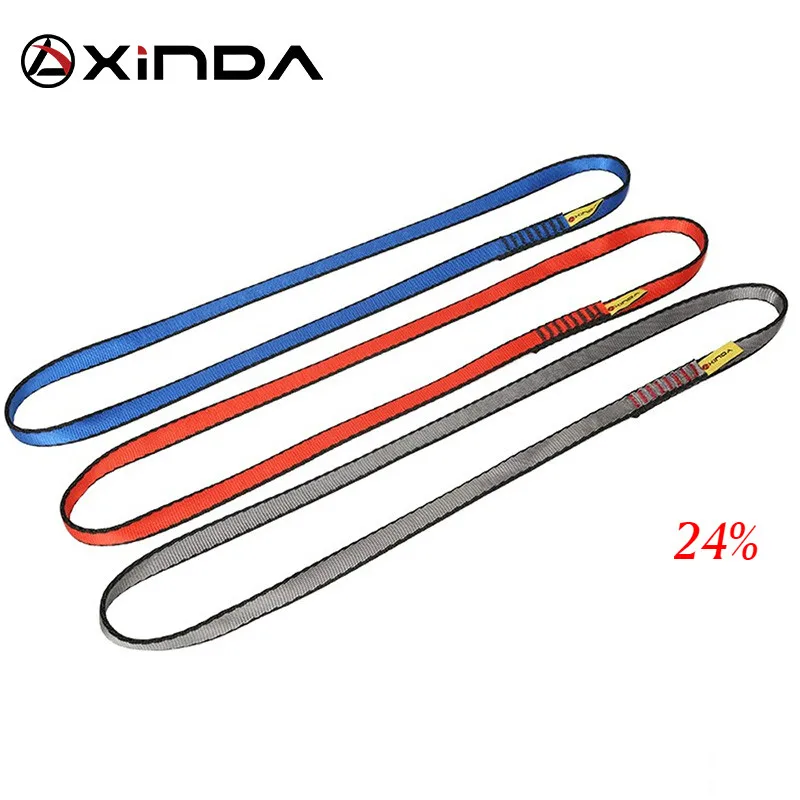 

XINDA Professional Outdoor Rock Climbing Equipment Nylon Sling Belt Protective Supplies High Strength Wearable Belts