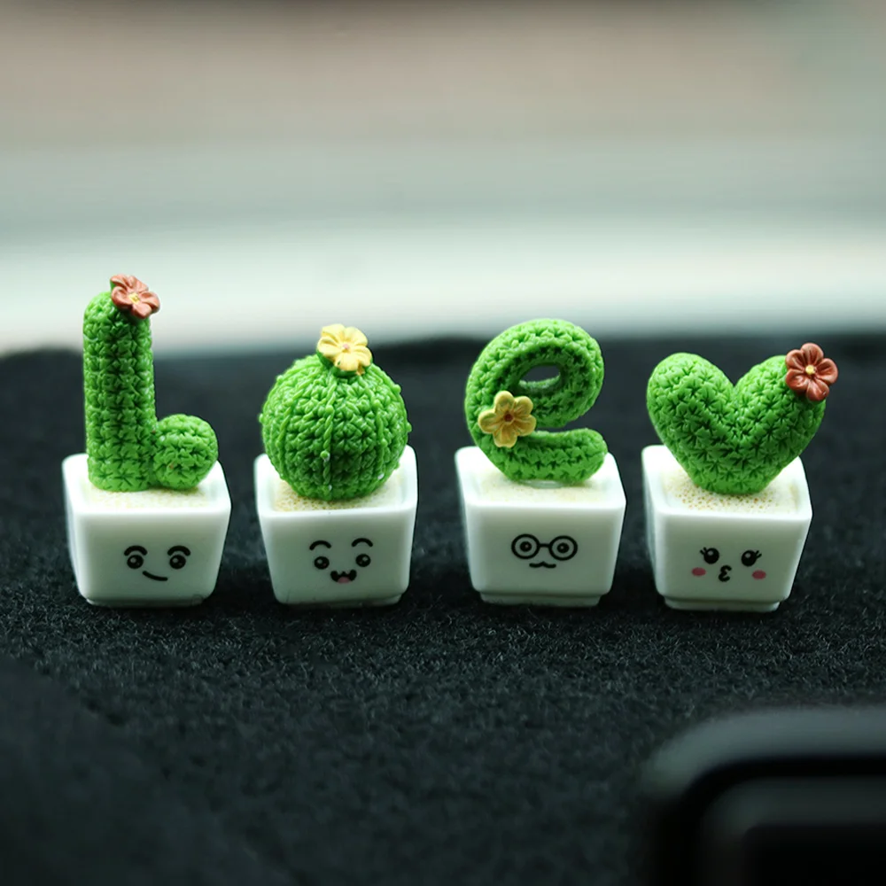 

1PC Miniature Cactus Plants Bonsai for Dollhouse Decor Mini Pretend Play Miniaturas Blyth Barbi Doll Accessories Toy