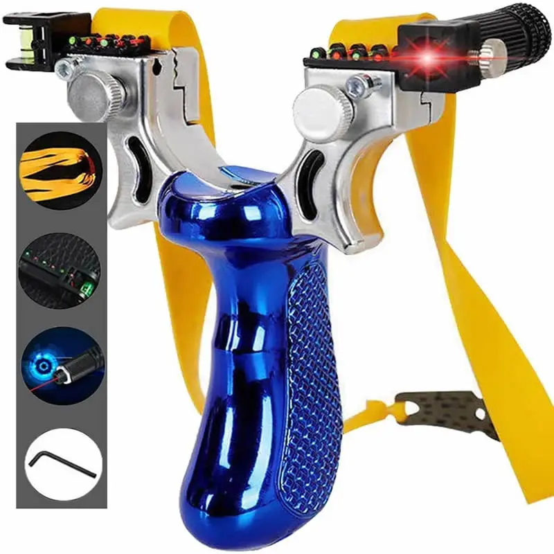 Laser Slingshot Professional Hunting Combat Powerful Paintballs Slingshots Shooting Pro Sports Entertainment | Инструменты
