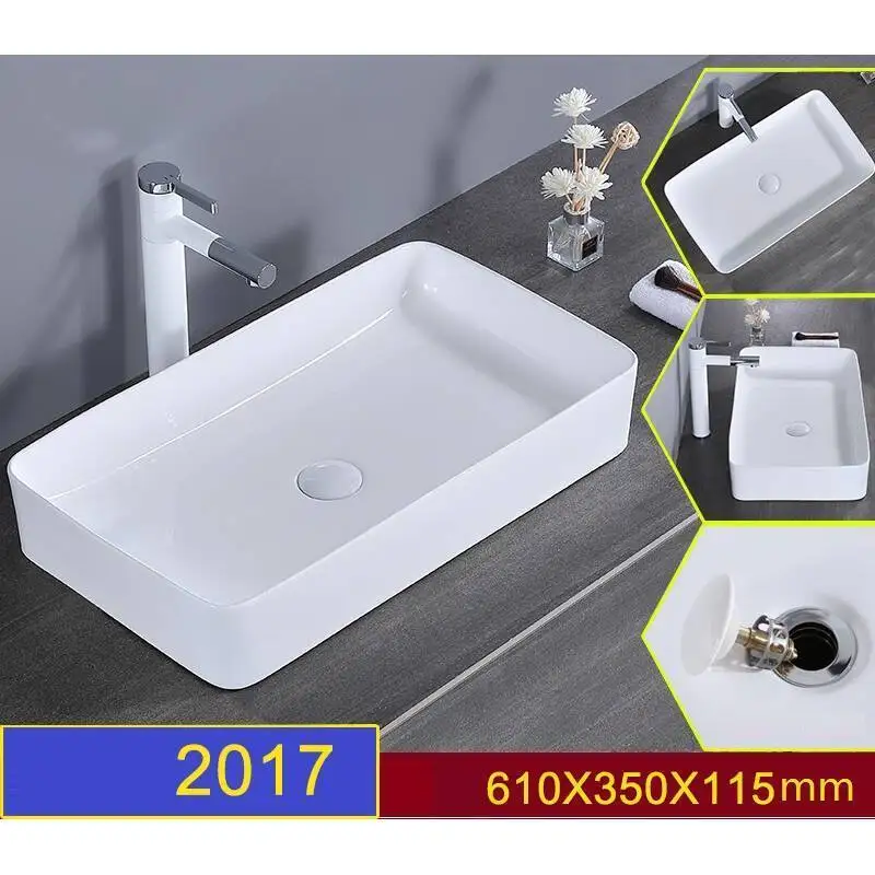 Bagno Bacia De Lavagem Sobre Encimera Lavatorio Bowl Waschbecken Banyo Lavabo Para Basin Pia Cuba Banheiro Bathroom Sink | Обустройство