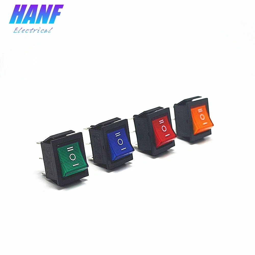 Автомобильная мебель Светодиодная лампа выключатель питания DPDT 6 игла