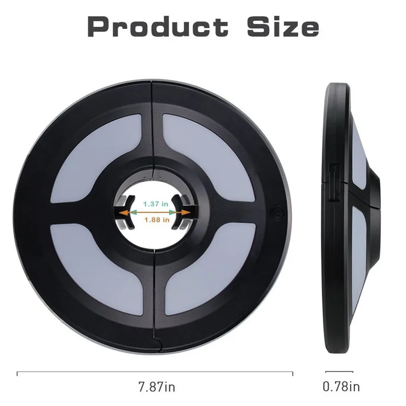 

New LED Solar Umbrella Lights Outdoor Patio Umbrella Lamp for Camping Tent Vacation Support USB Charging QP2