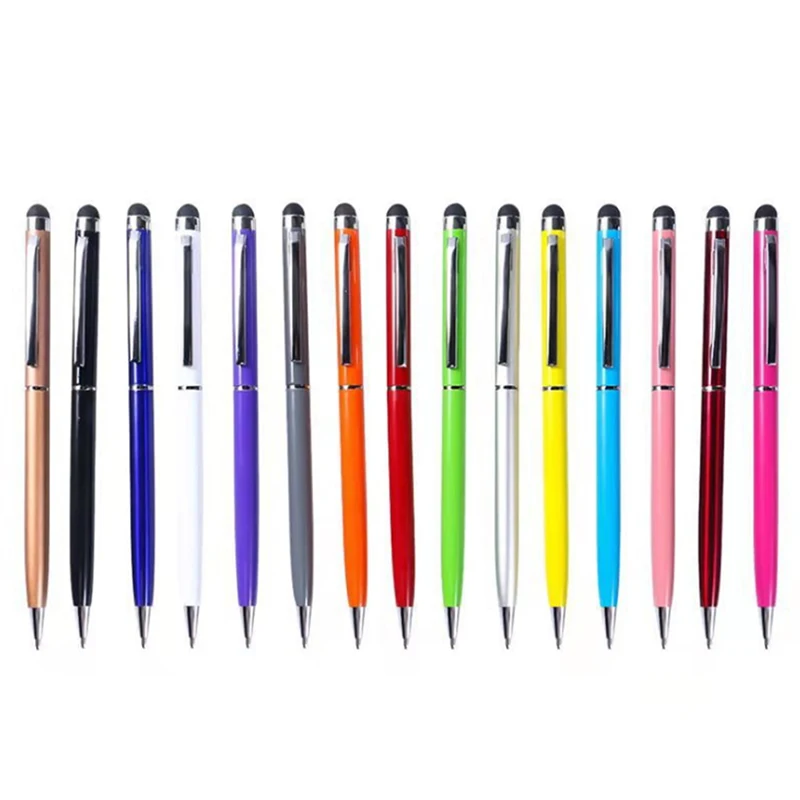 

2 in 1 Universal Touch Stylus Pen for All Touch Screen Smart Phones and Tablets Capacitive Drawing Writing Pencil Accessories