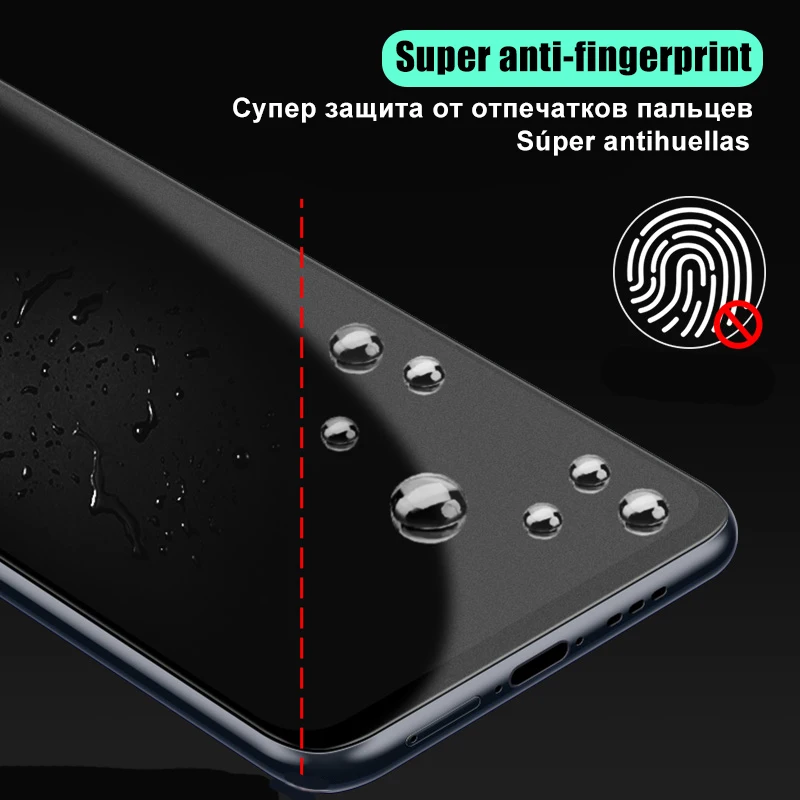 Матовая Гидрогелевая пленка для Huawei P30 Pro P40 P20 P10 защитная экрана Mate 20 Lite 30 10 P Smart Z