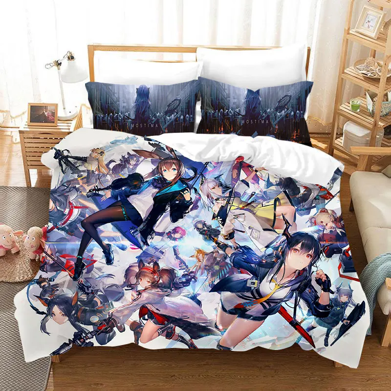 

Ark Knight Cartoon Pattern Digital Printing Duvet Cover Set Home Textile Single Bed Two-piece Three-piece Set