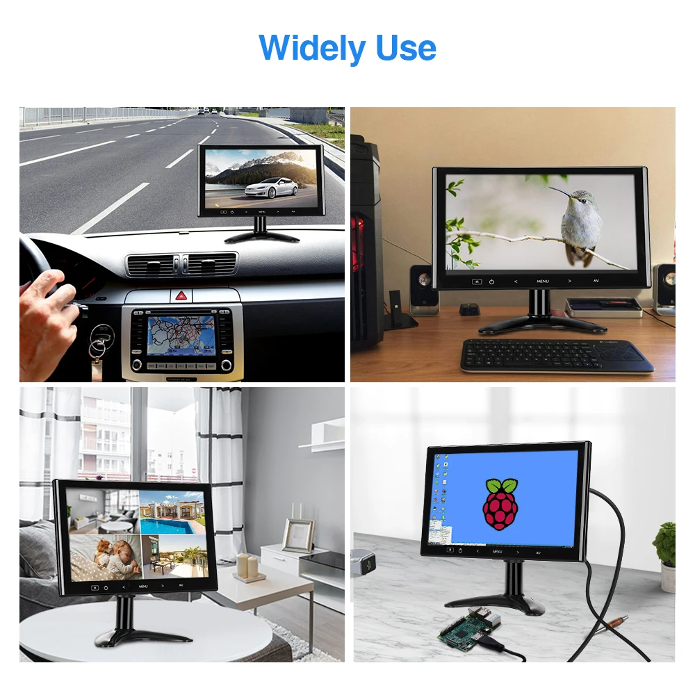 Eyoyo EM07L 7 &quot1024X600 Компьютер ТВ ПК монитор ЖК экран HDMI VGA AV Specker Dispay для ноутбука