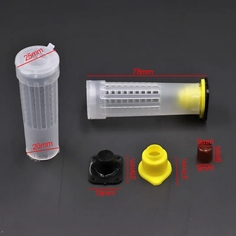 1 Набор инструментов для пчеловодства клетки King queen Rearing Cupkit система Пчеловодство ловушка для пчеловодства коробка для сотовых чашек клетка Nicot полный комплект Apicultura