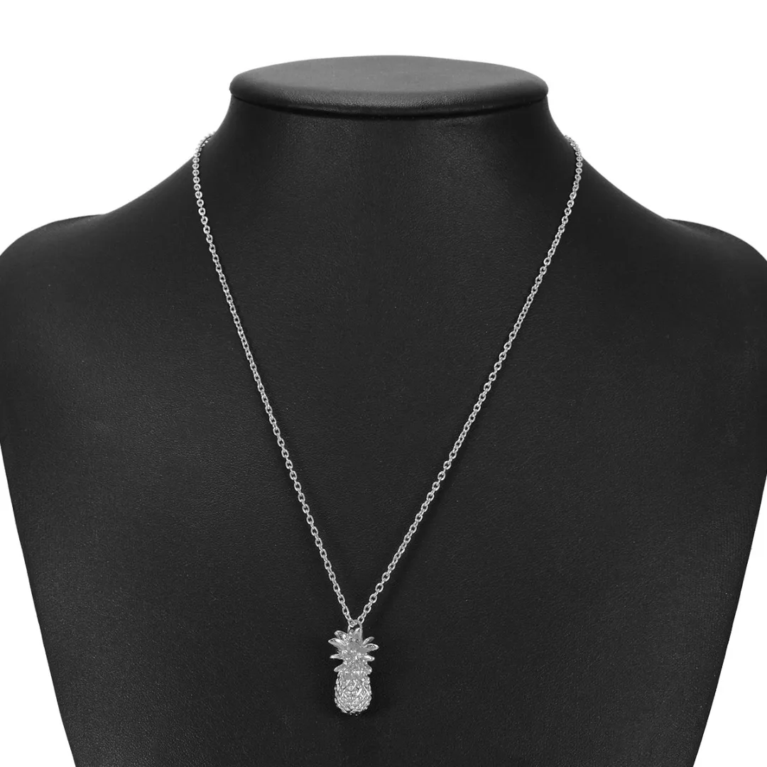 Новинка трендовая Длинная цепочка с серебряным покрытием модное милое ожерелье