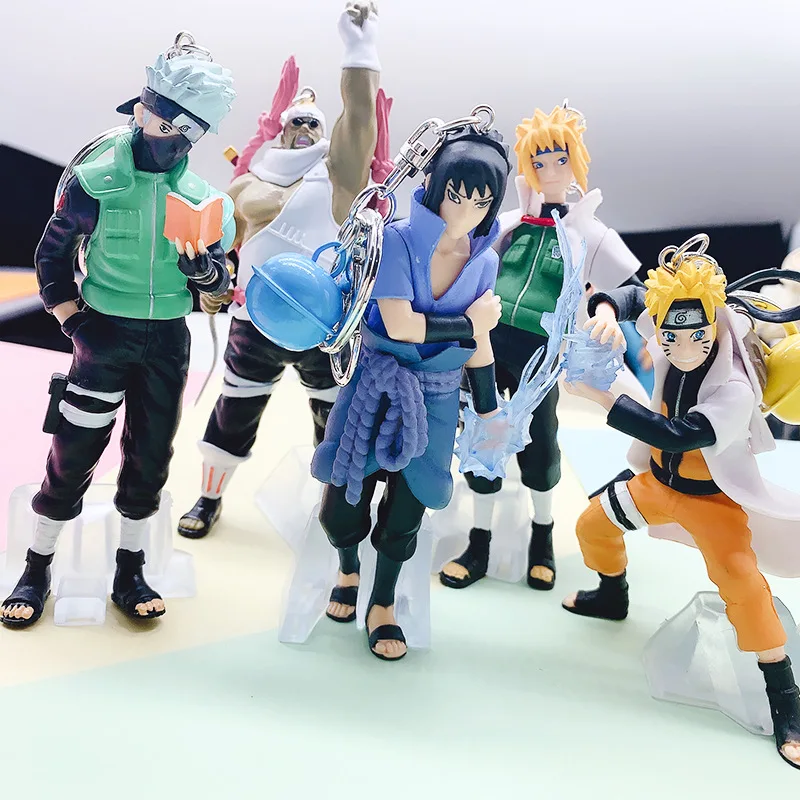 Брелок ручной работы 4 поколения Hokage 5 шт./компл. брелок с милым аниме персонажем