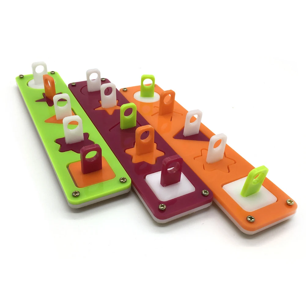 Обучающая игрушка попугай строительные блоки идентификационные игрушки для