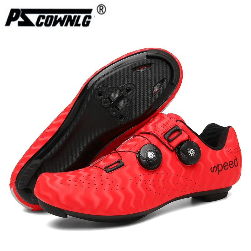 

2021 New Road Cycling Flat Shoes Men Bike Sneakers Racing Women Bicycle Spd Mountain Speed Sports Route Cycling Footwear Cleat
