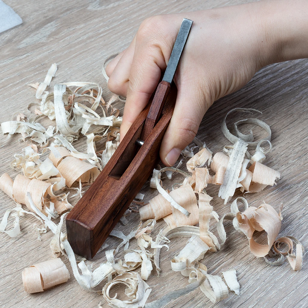 Шунджи палисандр ручной самолет плотник DIY деревянный Гонконг стиль бык нос