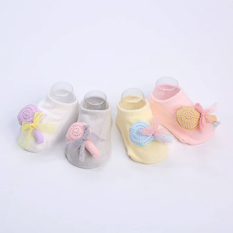 Bobora-Calcetines antideslizantes Unisex para beb&eacute; y ni&ntilde;a, calcet&iacute;n para el suelo del hogar-0