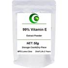 99% Витамин Е порошок мощный питательный усилитель, улучшение эластичности кожи, предотвращение старения кожи