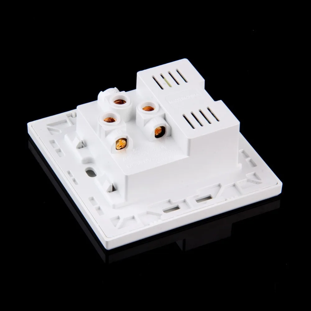 Двойной USB Порты и разъёмы 5V 2100MA Электрический настенный Зарядное устройство док