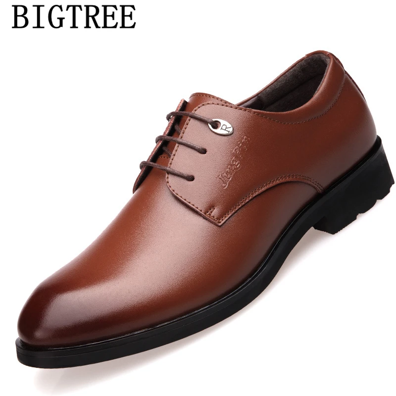 Кожаная обувь Мужская в деловом стиле Мужские оксфорды Zapatos De Hombre Italiano Erkek Ayakkabi