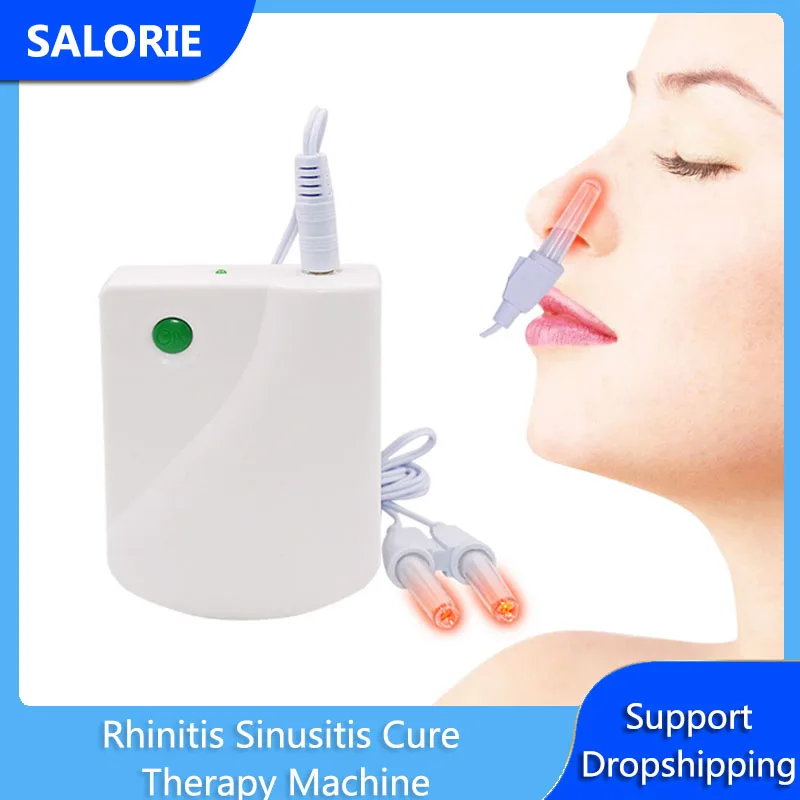 Rhinitis Sinusitis Cure Therapy Machine Nose Care Bionase Rinite Massage Device Laser Treatment Health Dropshipping | Красота и