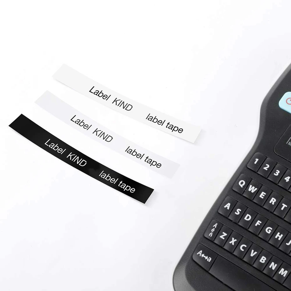 Лента для этикеток Unistar 45013 совместимая с Dymo 12 мм 45010 45018 45023 LabelManager 210 280 300 450|label