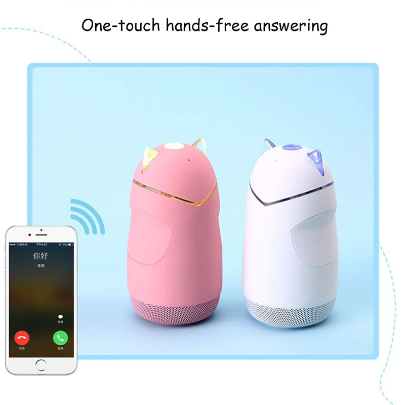 Портативный мини беспроводной Bluetooth динамик 4 2 32G в форме кошки s поддержка Handfree TF