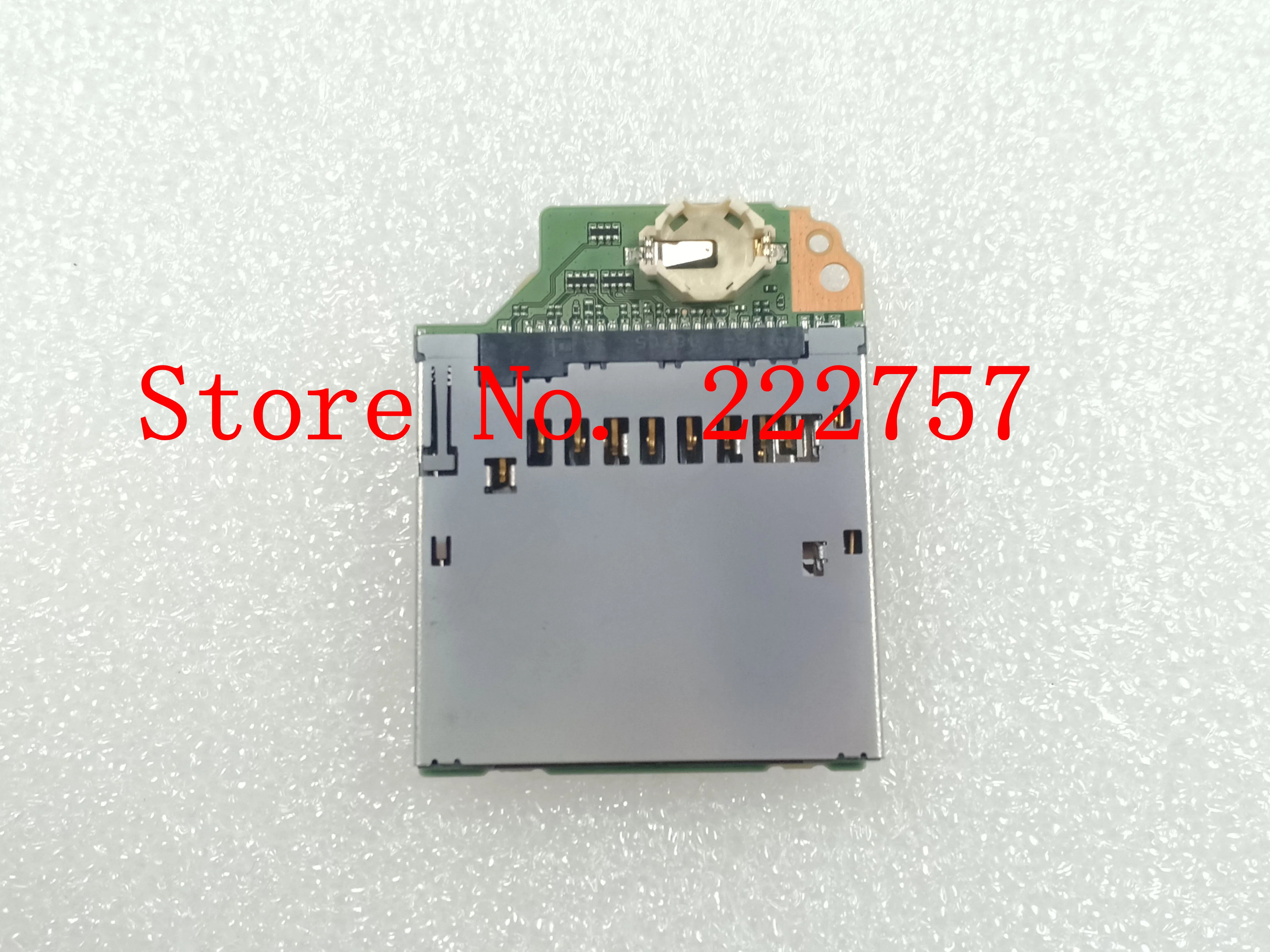 

New for Sony Alpha a6500 SD Memory Card Reader Board Assembly Replacement Repair Part