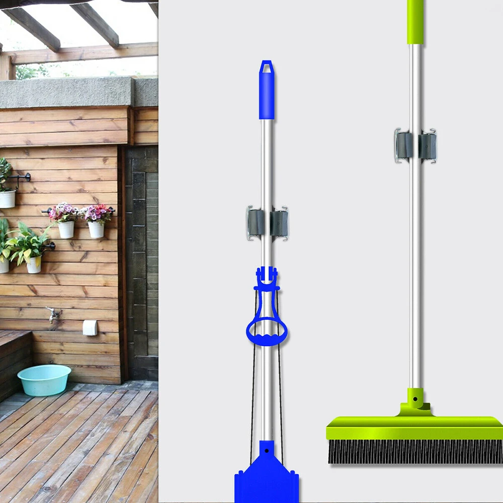 Настенный держатель для швабры 5 шт./компл. метлы стойка хранения органайзер