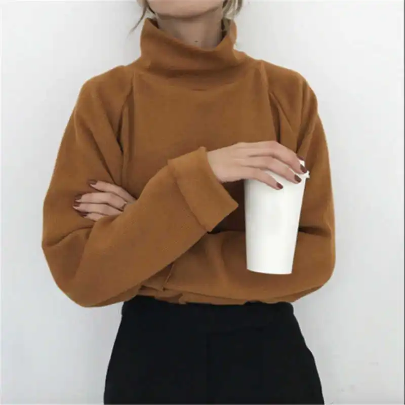 

Coat Fur Mink Sweater Oversized Stretch Loose Top Jacket Pullover Women Cashmere Bottoming sweater