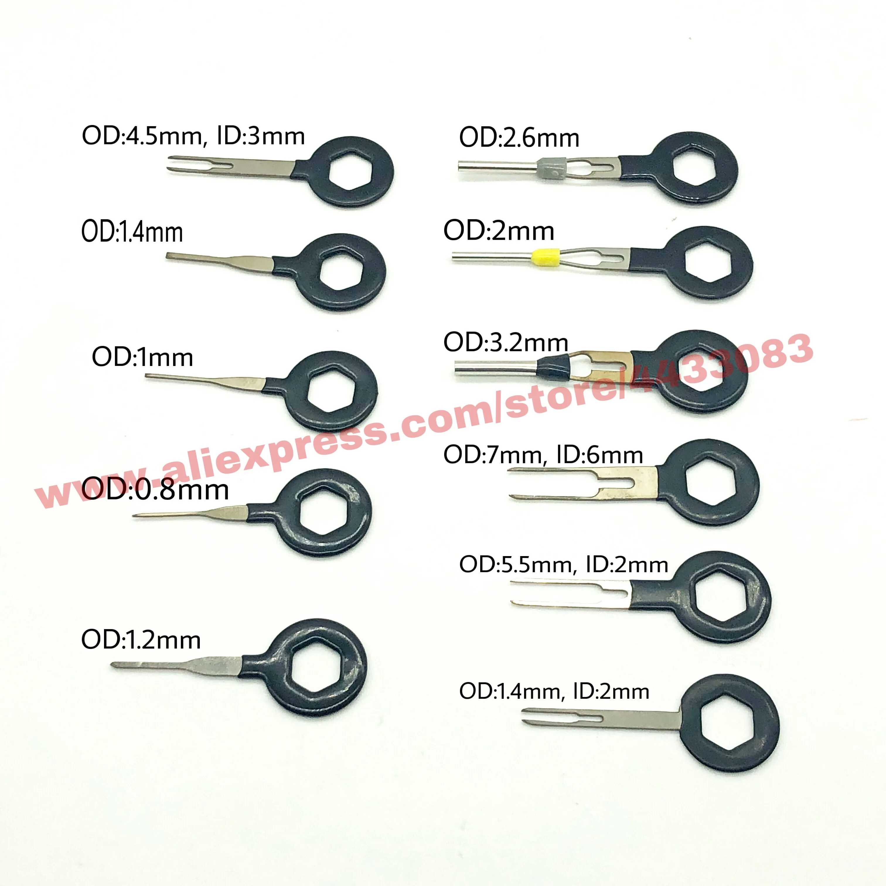 11 шт. инструмент для удаления автомобильных клемм Автомобильный штекер провод