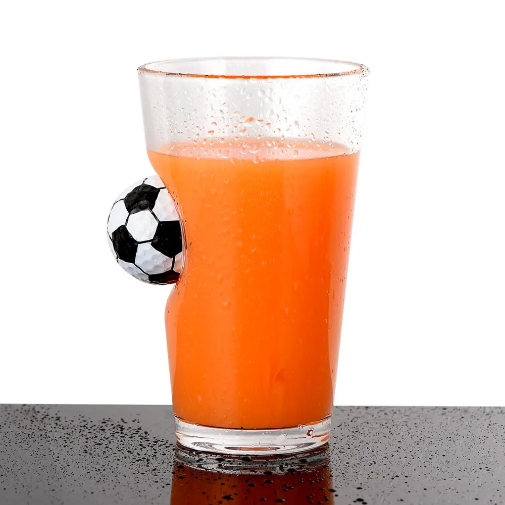 500 мл креативное пивное Стекло сок Баскетбол Футбол мяч для гольфа украшение