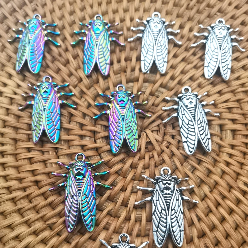 5 новых Дизайнов! Психоделическая Цикада счастливое насекомое супер милая ручная